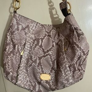 Lizard Michael Kors shoulder bag